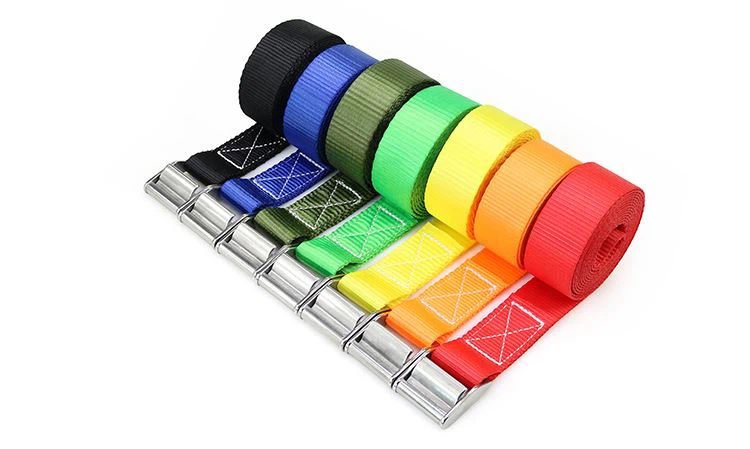 เข็มขัดรัดด้วยอุปกรณ์ล็อคหัวเข็มขัด Cam