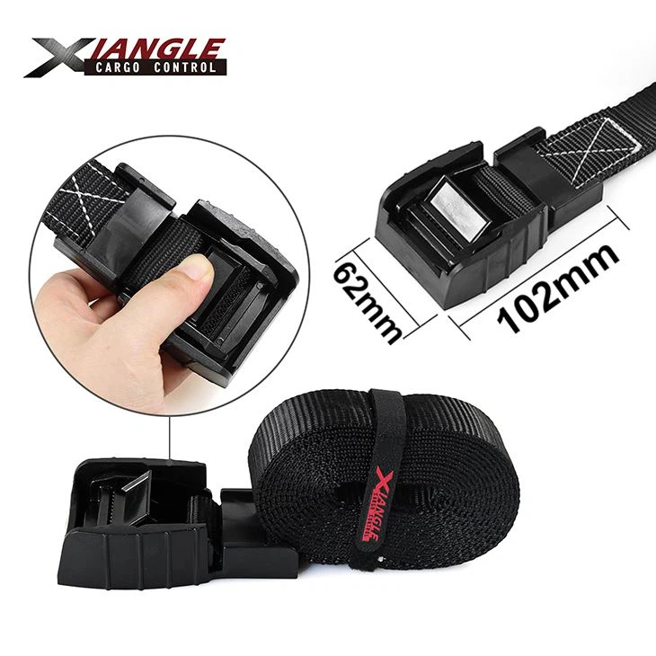 Sturdy Tie Down Strap Lashing Strap With Rubber Padded Cam Lock Buckle