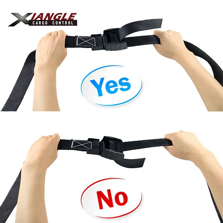 Sturdy Tie Down Strap Lashing Strap With Rubber Padded Cam Lock Buckle